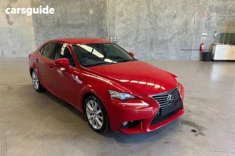 Red 2016 Lexus IS200T Sedan Luxury