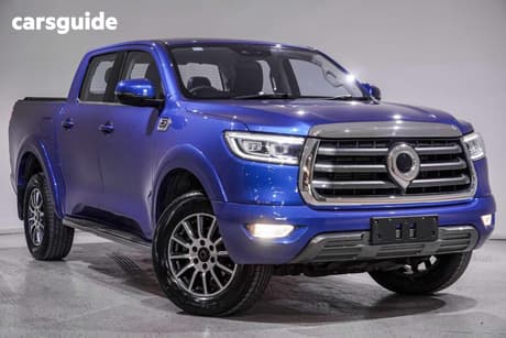 Blue 2022 GWM UTE Dual Cab Utility Cannon (4X4)