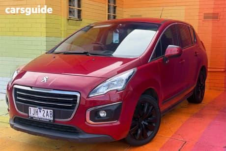 Red 2016 Peugeot 3008 Wagon Active 2.0 Hdi