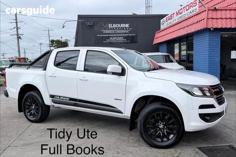 White 2018 Holden Colorado Crew Cab Pickup Ls (4X2)
