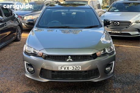 Grey 2017 Mitsubishi Lancer Sedan Black Edition (Es)