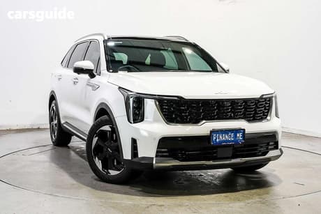 White 2025 Kia Sorento Wagon Gt-Line 7 Seat Phev Awd