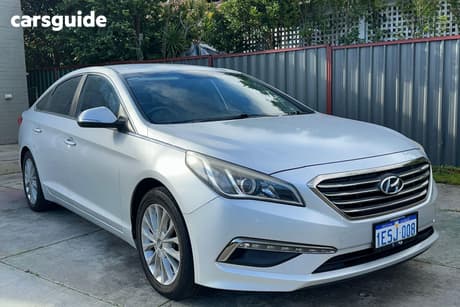 Silver 2015 Hyundai Sonata Sedan Active