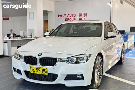 White 2018 BMW 320I Sedan Sport Line