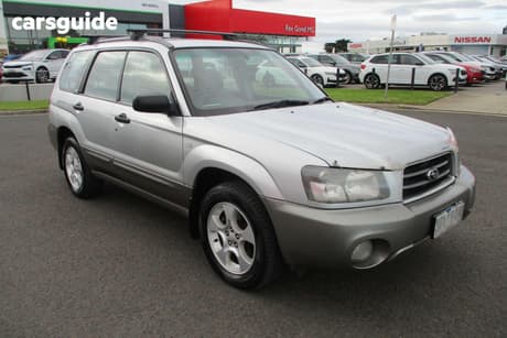 Silver 2003 Subaru Forester Wagon Xs Luxury