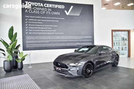 Grey 2018 Ford Mustang Coupe Fastback Gt 5.0 V8