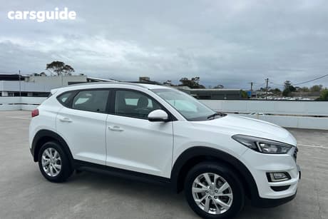 White 2019 Hyundai Tucson Wagon Active X (Fwd)