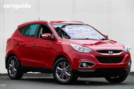 Red 2014 Hyundai IX35 Wagon Trophy (Fwd)