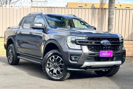 Grey 2025 Ford Ranger Double Cab Pick Up Wildtrak 3.0 (4X4)