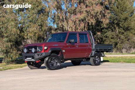 Red 2025 Toyota Landcruiser Wagon Lc300 Gxl (4X4)