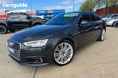 Grey 2016 Audi A4 Sedan 2.0 Tdi Quattro S Tronic Sport