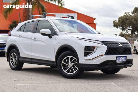 White 2024 Mitsubishi Eclipse Cross Wagon Es (2Wd)