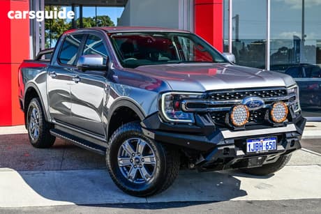 Silver 2022 Ford Ranger Double Cab Pick Up Xlt 3.0 (4X4)