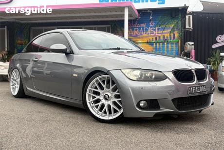 Grey 2009 BMW 325I Convertible 25I