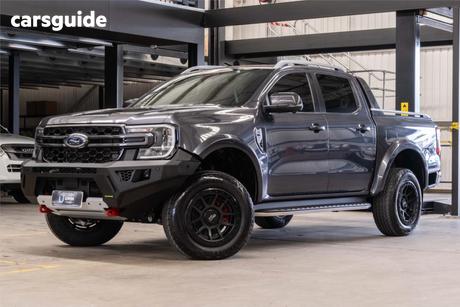 Grey 2022 Ford Ranger Double Cab Pick Up Wildtrak 3.0 (4X4)