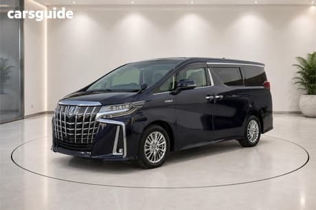 Black 2021 Toyota Alphard Sedan SR (HYBRID)
