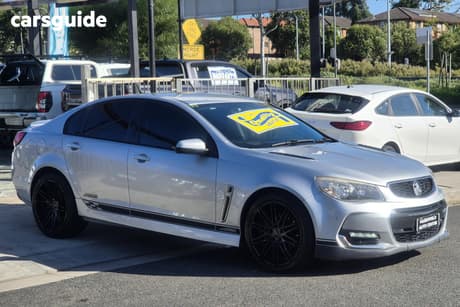 Silver 2017 Holden Commodore Sedan Ss