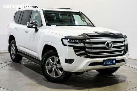 White 2022 Toyota Landcruiser Wagon Lc300 Sahara (4X4)
