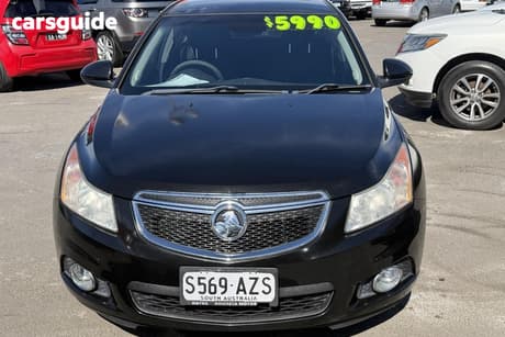 Black 2014 Holden Cruze Hatchback Equipe
