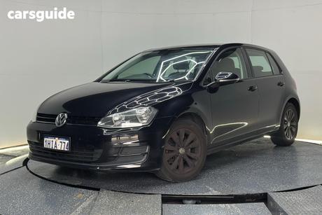 Black 2016 Volkswagen Golf Hatchback 92 Tsi Trendline