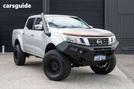 Silver 2017 Nissan Navara Dual Cab Utility St (4X4)