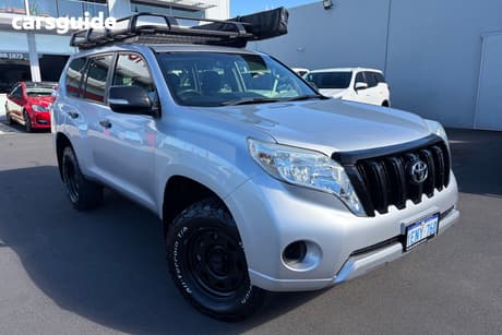 Silver 2014 Toyota Landcruiser Prado Wagon Gx (4X4)