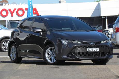 Grey 2022 Toyota Corolla Hatchback Ascent Sport
