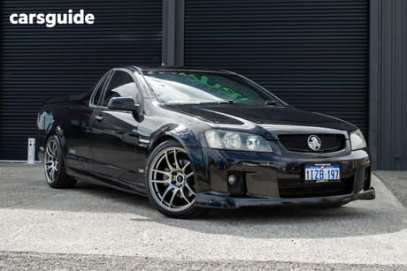 Black 2009 Holden UTE Ute Tray SS R