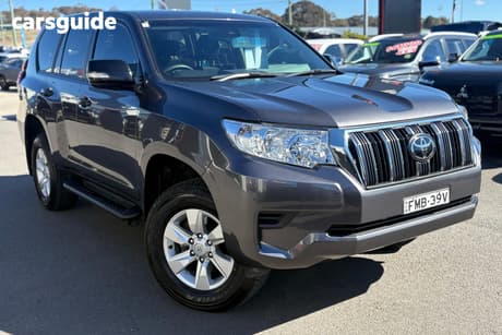 Grey 2023 Toyota Landcruiser Prado Wagon Gx