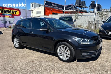 Black 2018 Volkswagen Golf Hatchback 110 Tsi Trendline