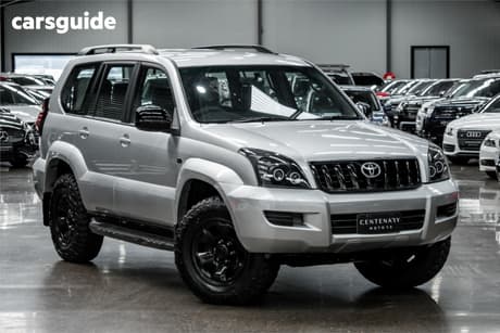 Silver 2008 Toyota Landcruiser Prado Wagon Gx (4X4)