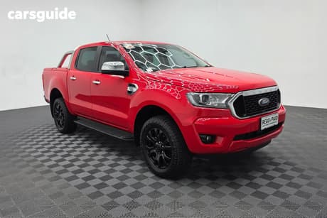 Red 2021 Ford Ranger Double Cab Pick Up Xlt 3.2 Hi-Rider (4X2)
