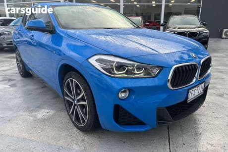 Blue 2018 BMW X2 Wagon Sdrive 18I