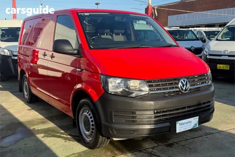 Red 2017 Volkswagen Transporter Van Tdi 340 Swb Low