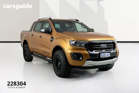 Orange 2019 Ford Ranger Double Cab Pick Up Wildtrak 3.2 (4X4)