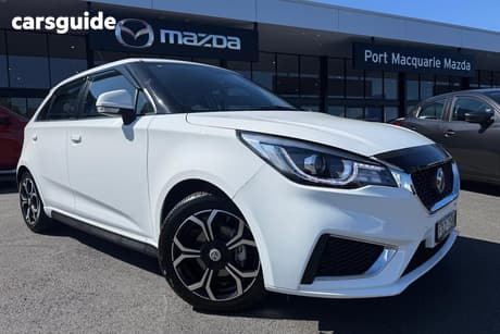 White 2022 MG MG3 Hatchback Core
