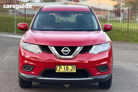 Red 2016 Nissan X-Trail Wagon St 7 Seat (Fwd)
