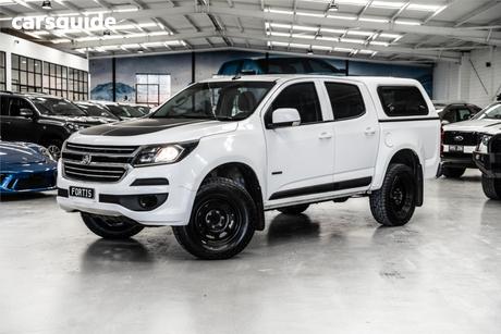 White 2019 Holden Colorado Crew Cab Pickup Ls (4X2) (5Yr)