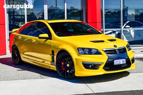 Yellow 2011 HSV GTS Sedan E SERIES 3 R