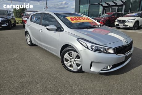 Silver 2016 Kia Cerato Hatchback S