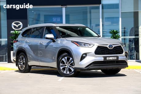 Silver 2023 Toyota Kluger Wagon Gxl Awd