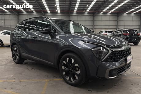 Grey 2022 Kia Sportage Wagon Gt-Line (Awd)