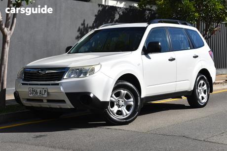 White 2008 Subaru Forester Wagon X