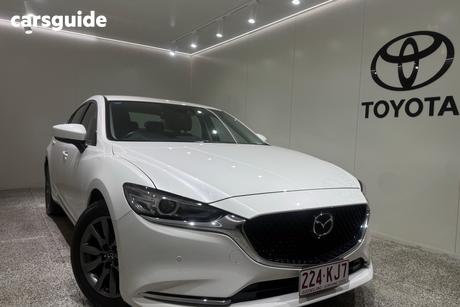 White 2024 Mazda 6 Sedan G25 Touring