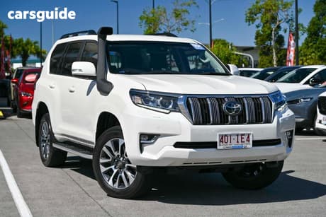White 2023 Toyota Landcruiser Prado Wagon Vx
