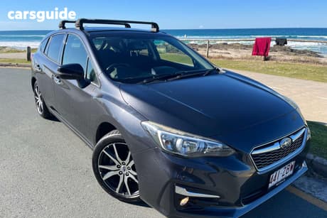 Grey 2017 Subaru Impreza Hatchback 2.0P Premium (Awd)