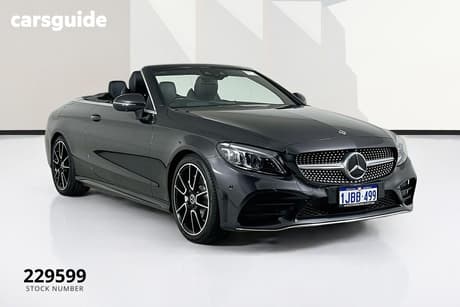 Grey 2019 Mercedes-Benz C200 Cabriolet Eq (Hybrid)