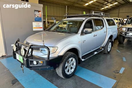Silver 2011 Mitsubishi Triton Double Cab Utility Glx-R (4X4)