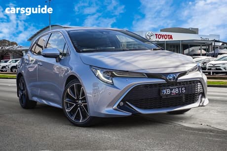 Silver 2021 Toyota Corolla Hatchback Zr Hybrid