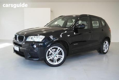Black 2012 BMW X3 Wagon Xdrive 20D